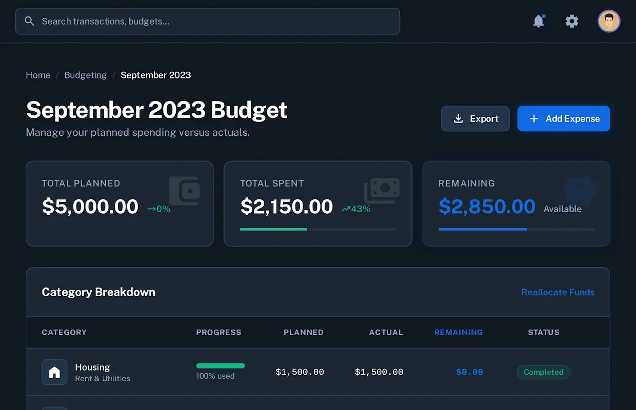 BANKA product screenshot 2
